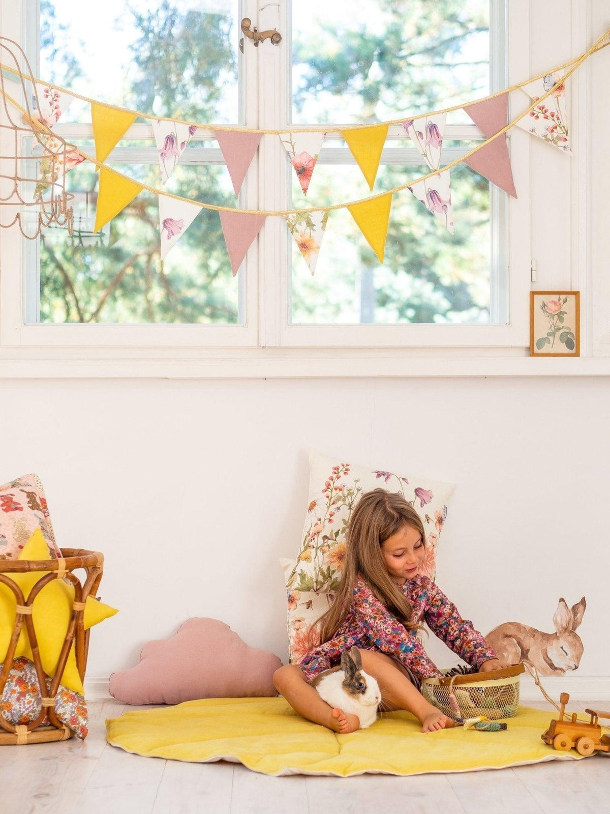 Kinderzimmer-Girlande Wildblumen – Ansicht 4 | Elena Home Living