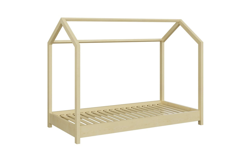 Hausbett Bella - Natur – Produktansicht | Kocot Kids