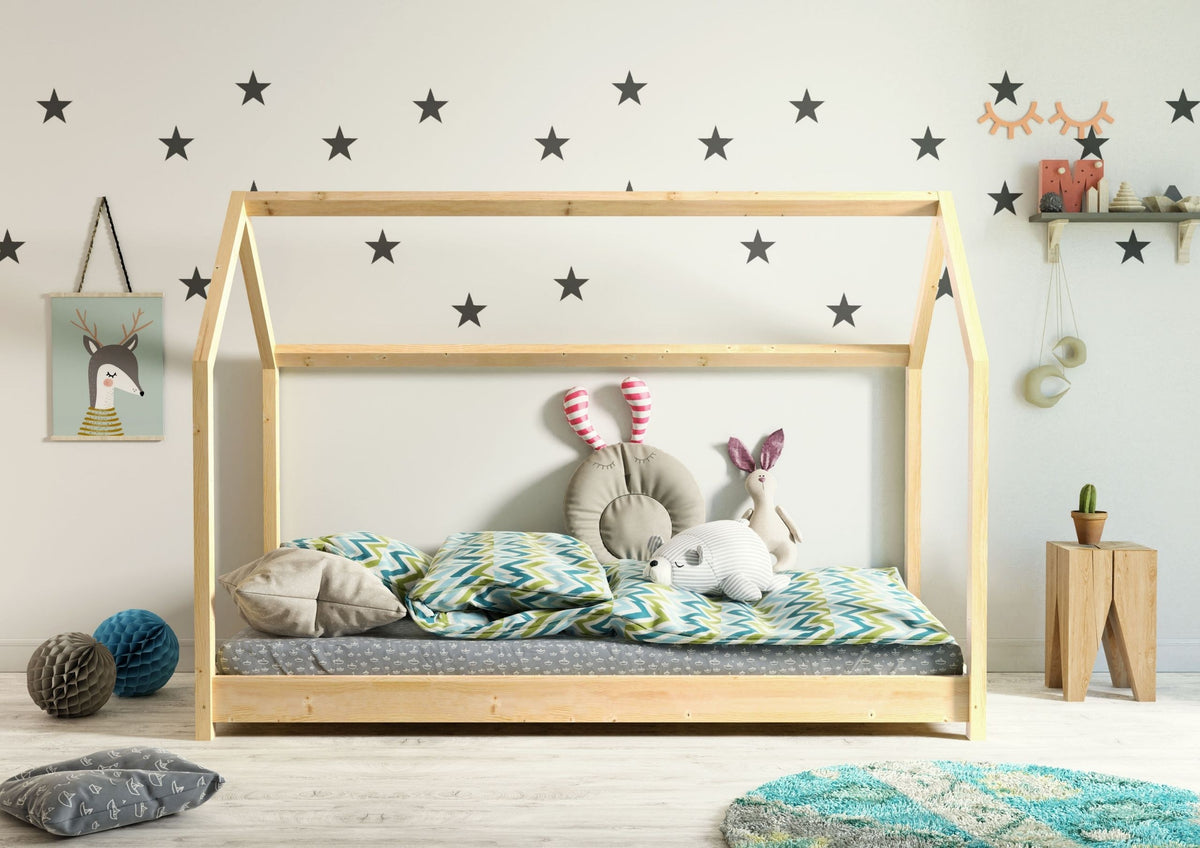 Hausbett Bella - Natur – Detailansicht 4 | Kocot Kids