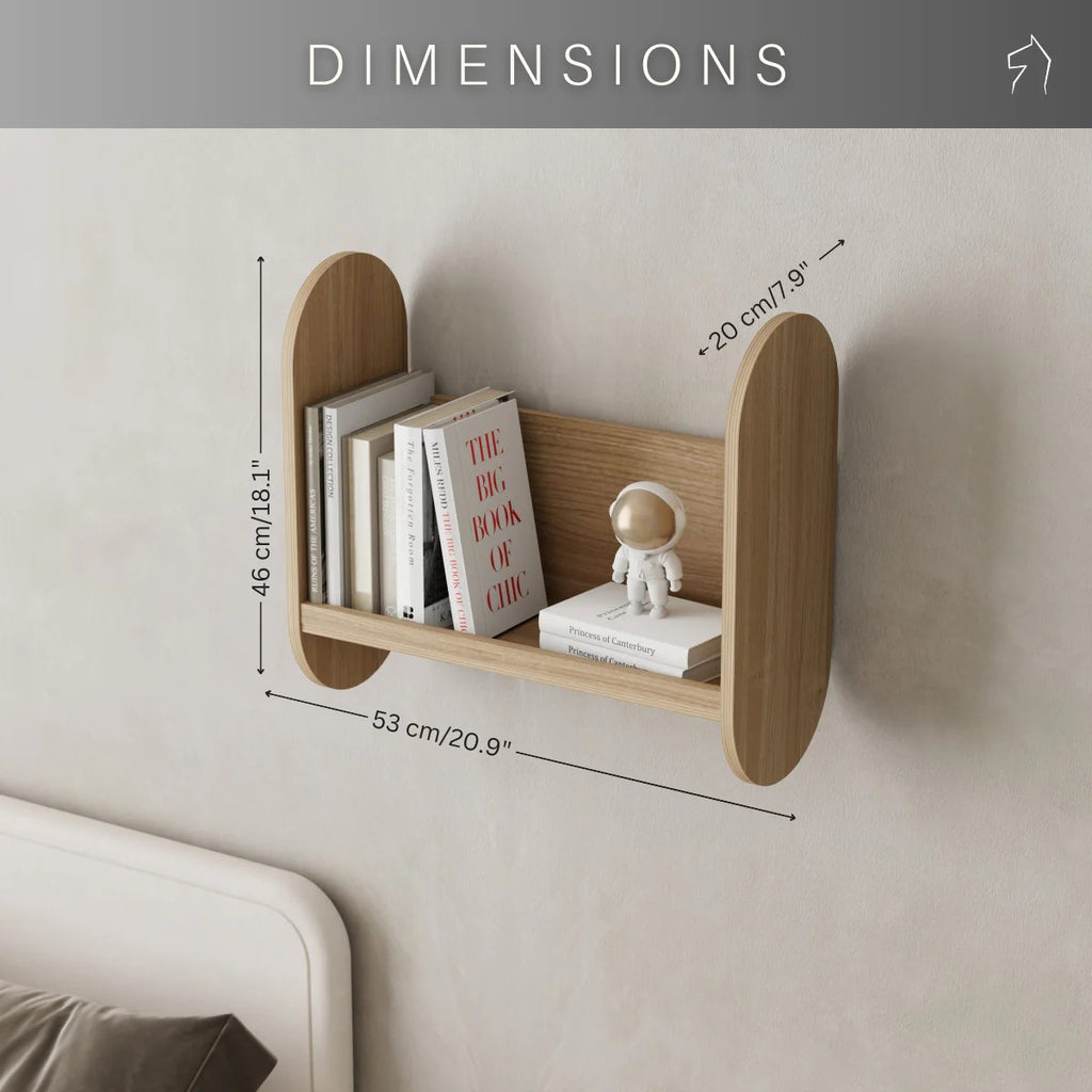 Kids Wooden Bookshelves CAPSULE - Small