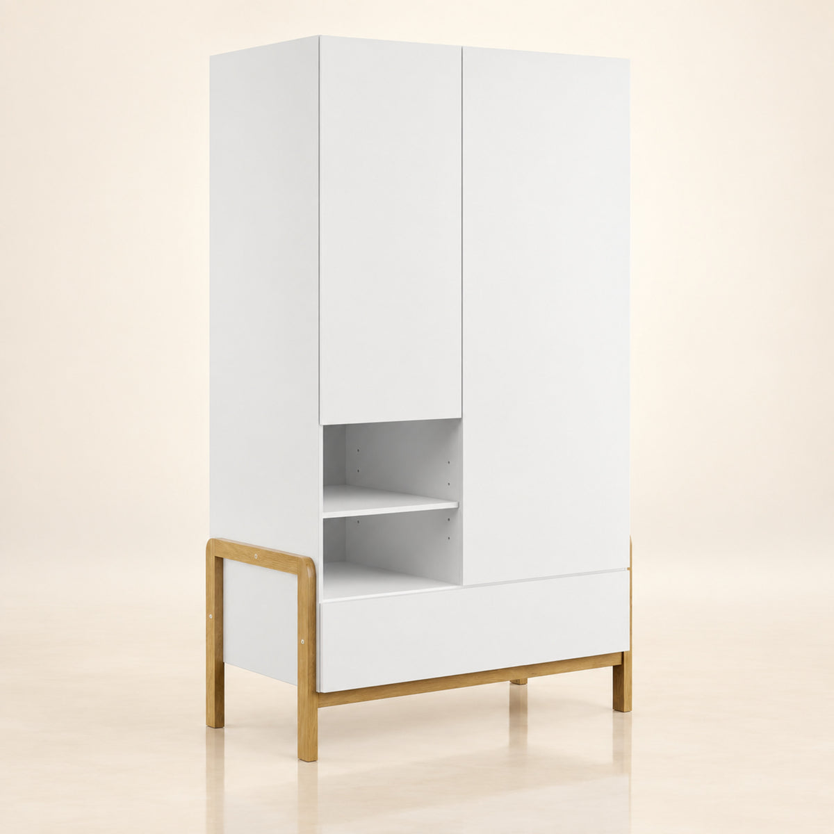Kleiderschrank Victor – Premium Produktansicht auf hellem Hintergrund