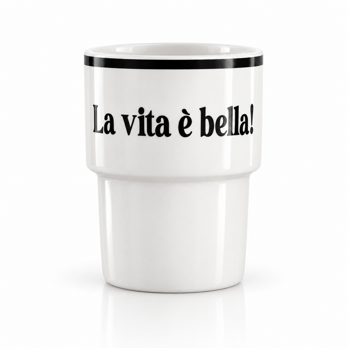 Keramiktasse La Vita è Bella – Premium Produktbild