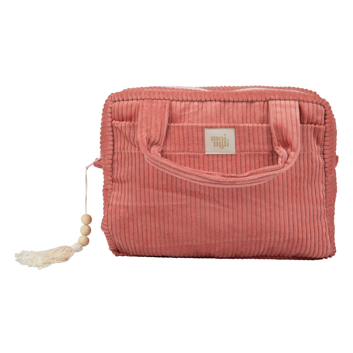 große Kosmetiktasche Koralle – Ansicht 1 | Elena Home Living