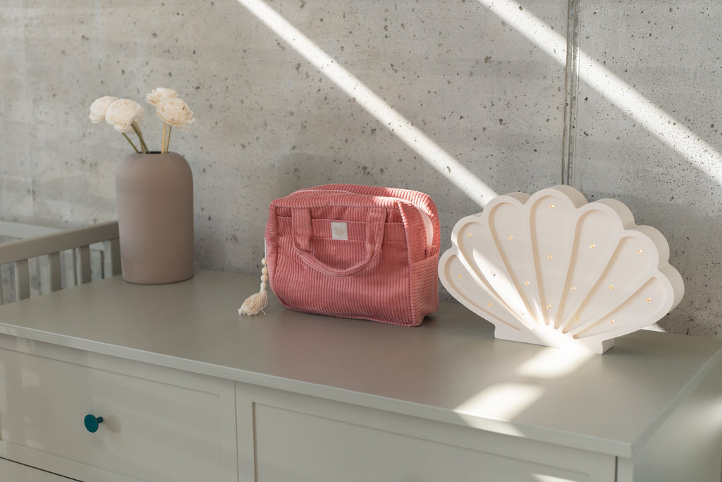 Kosmetiktaschen-Set 2-teilig Koralle – Ansicht 9 | Elena Home Living