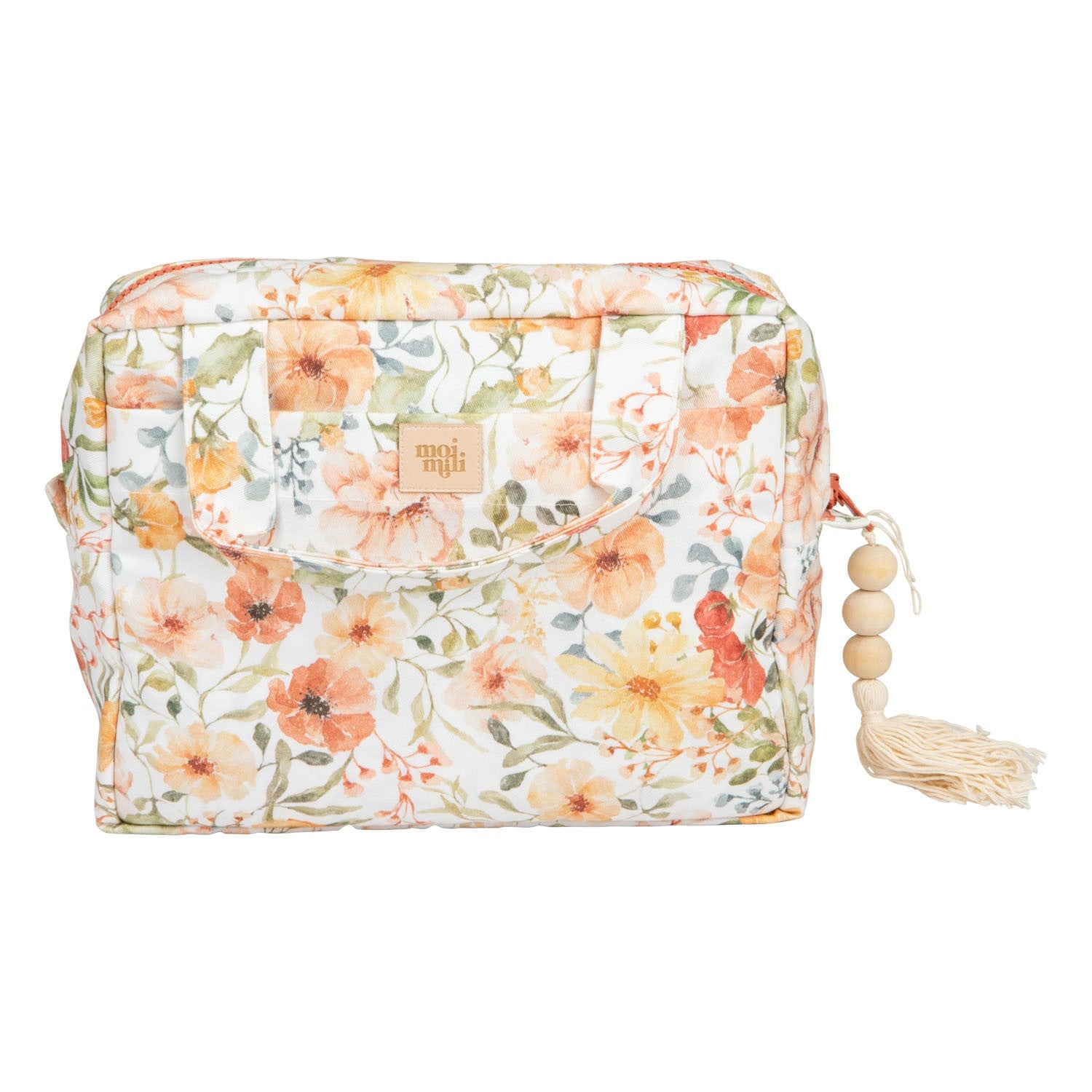 große Kosmetiktasche Flower Power – Ansicht 1 | Elena Home Living