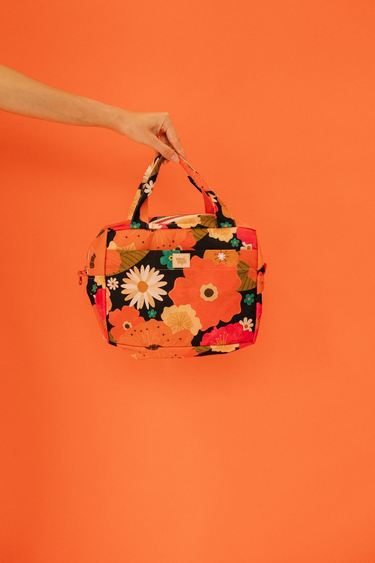 große Kosmetiktasche Blumenpicknick – Ansicht 1 | Elena Home Living