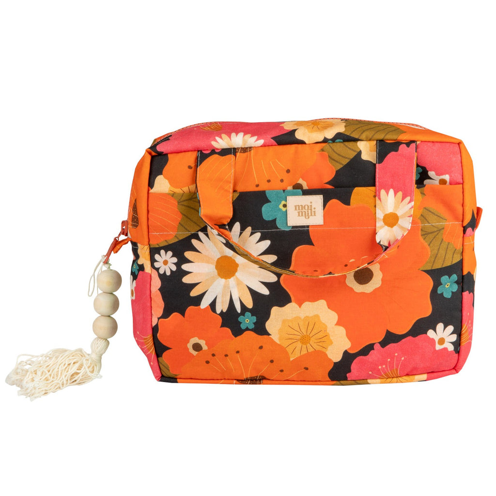 große Kosmetiktasche Blumenpicknick – Ansicht 6 | Elena Home Living