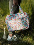 große Kosmetiktasche Rote Blumen – Ansicht 1 | Elena Home Living