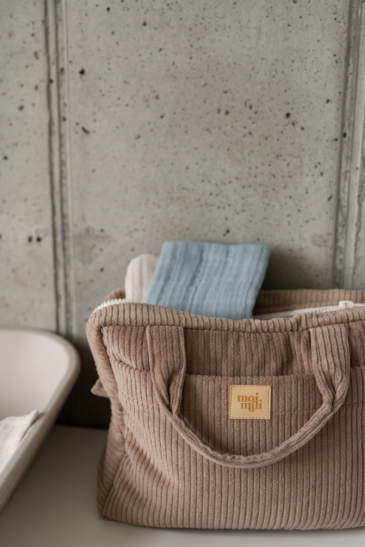 Kosmetiktaschen-Set 2-teilig Latte – Ansicht 12 | Elena Home Living