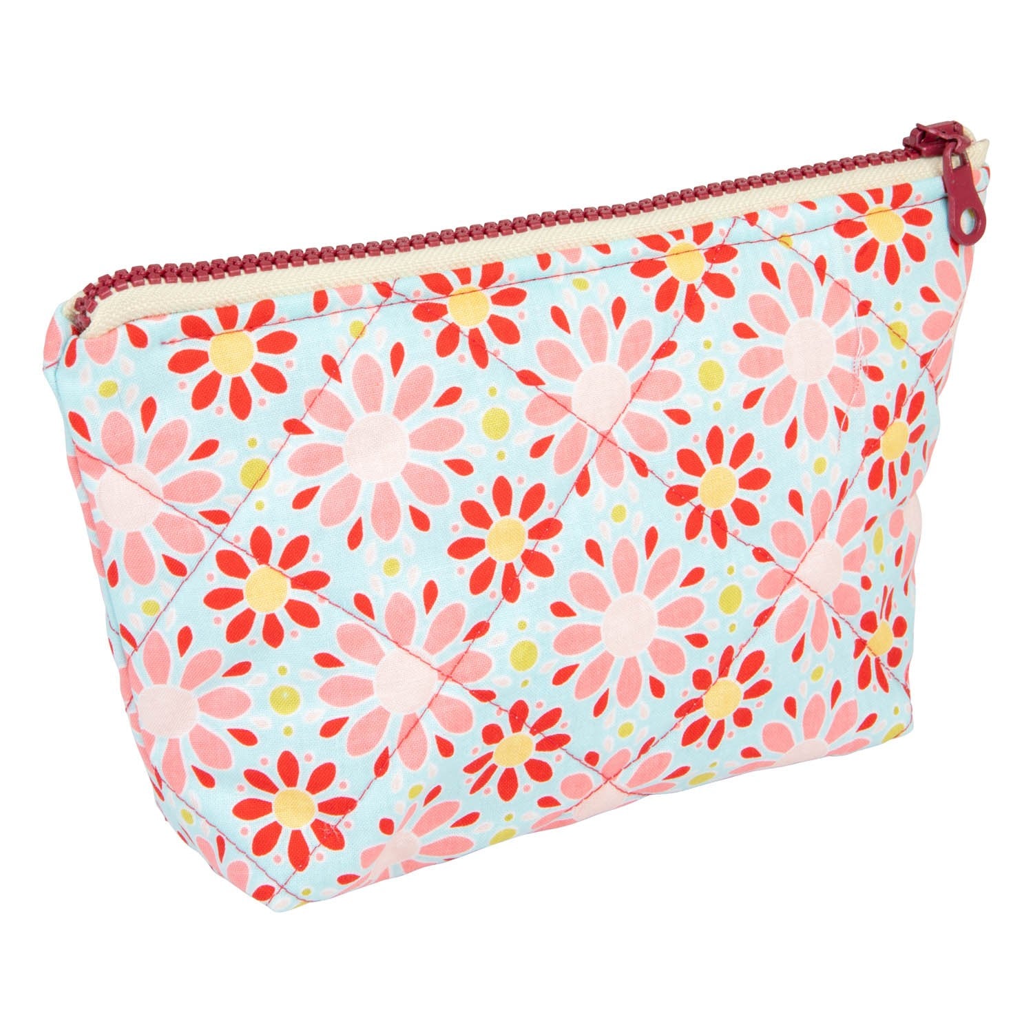 Kosmetiktaschen-Set 2-teilig Rote Blumen – Ansicht 8 | Elena Home Living