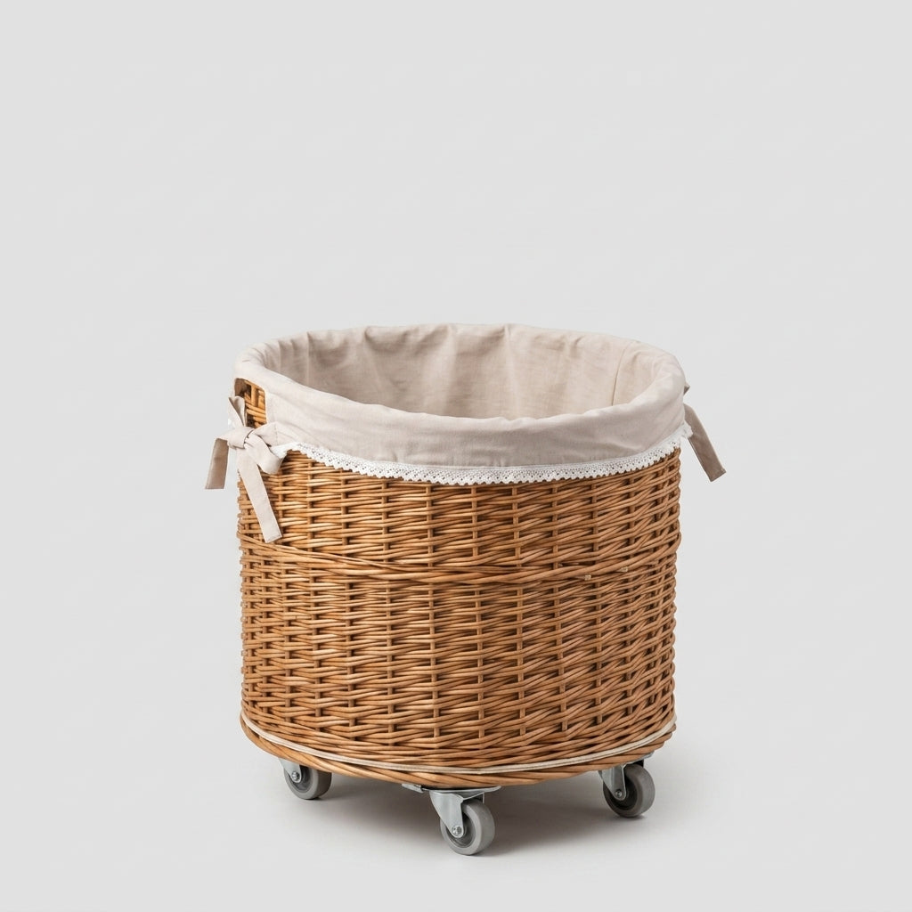 Storage Basket — Empty Studio Shot | Generated by Modelize