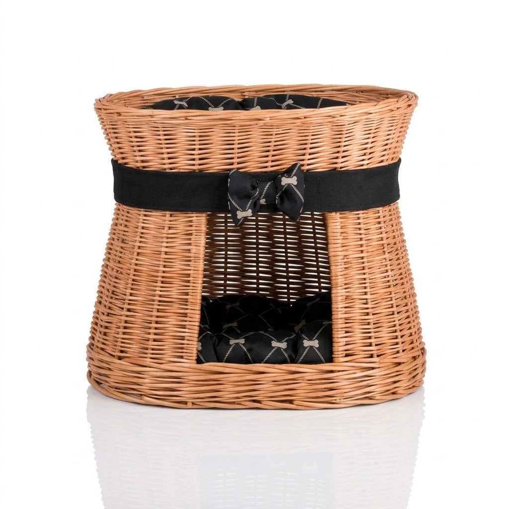 Wicker Cat House — frontal_elevation_studio | Generated by Modelize