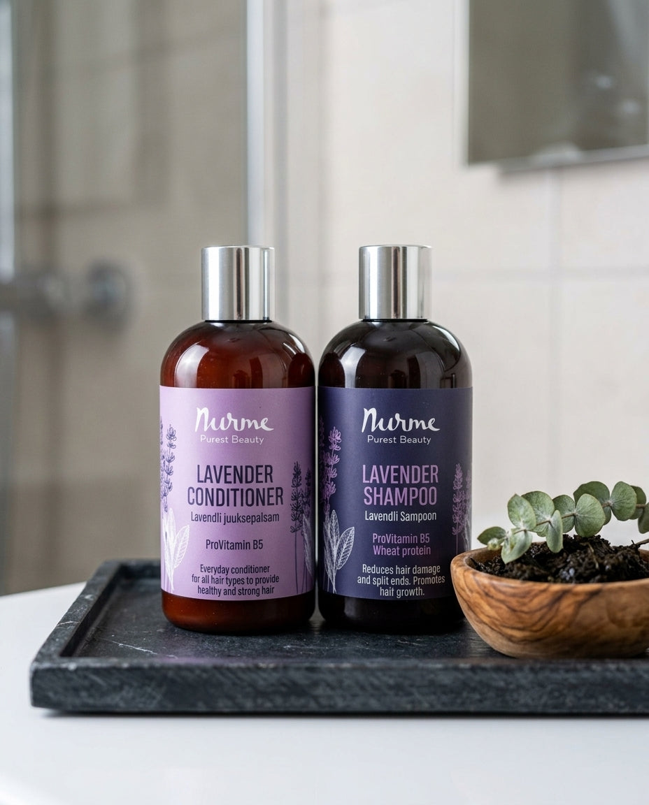 Hair care set (shampoo and conditioner) — Scalp Therapy Lifestyle | Generated by Modelize