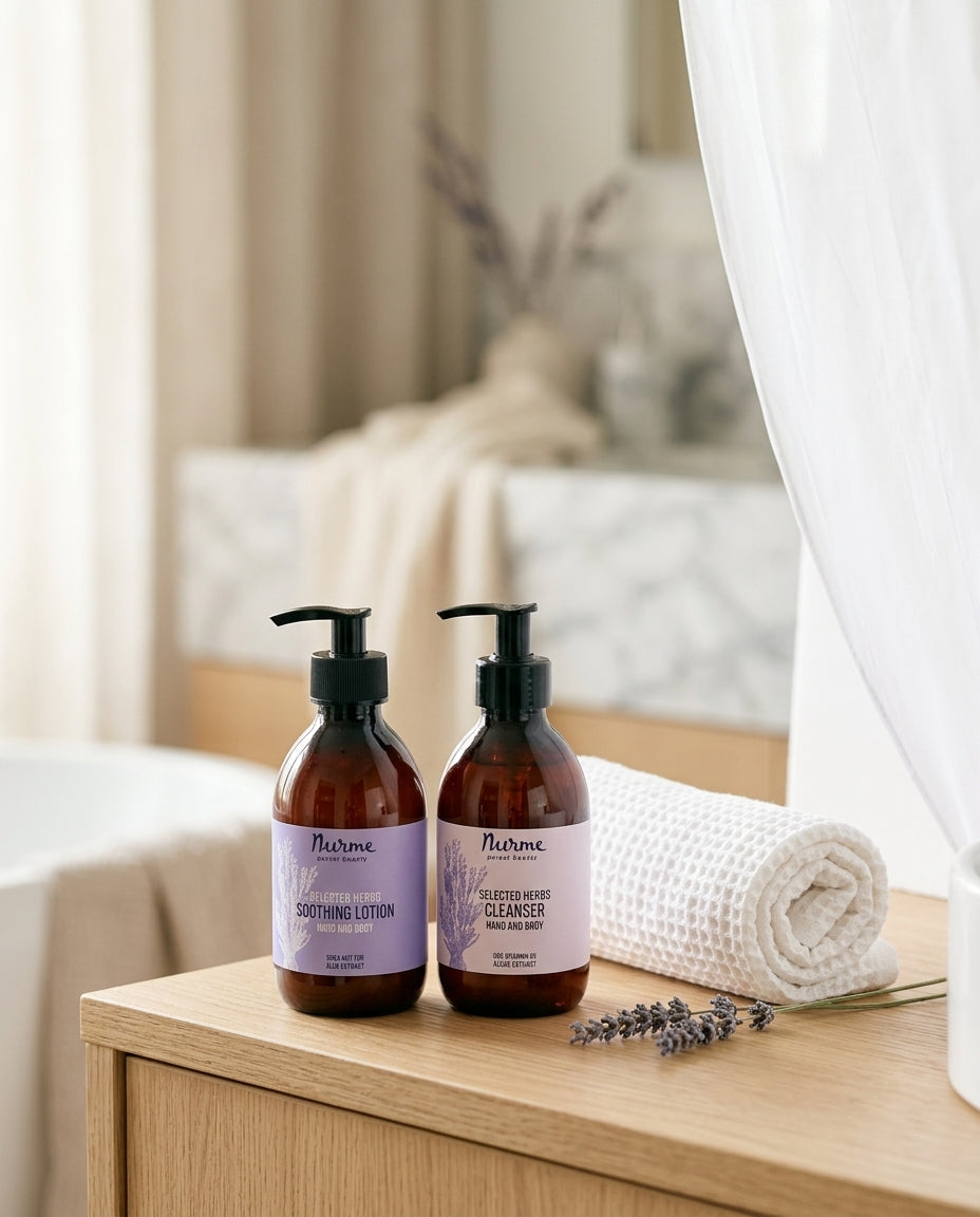 Body care gift set — Spa Lifestyle Scene | Generated by Modelize