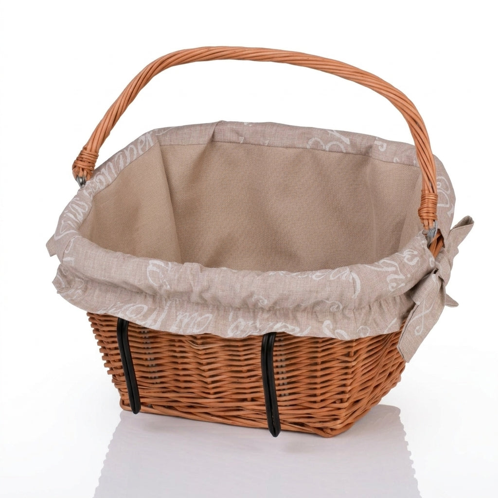 Bicycle basket — High-Angle Interior Shot | Generated by Modelize