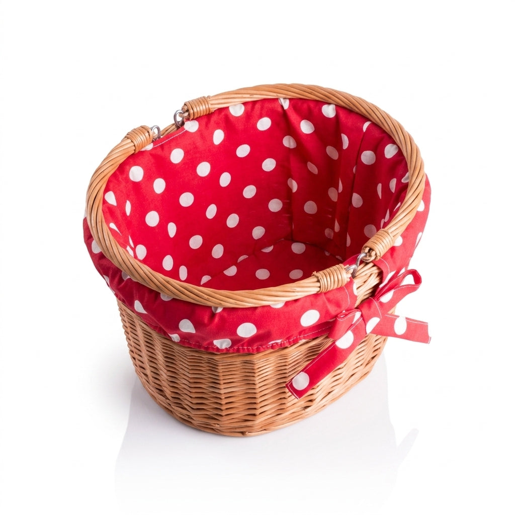 Bicycle basket — High-Angle Interior Shot | Generated by Modelize
