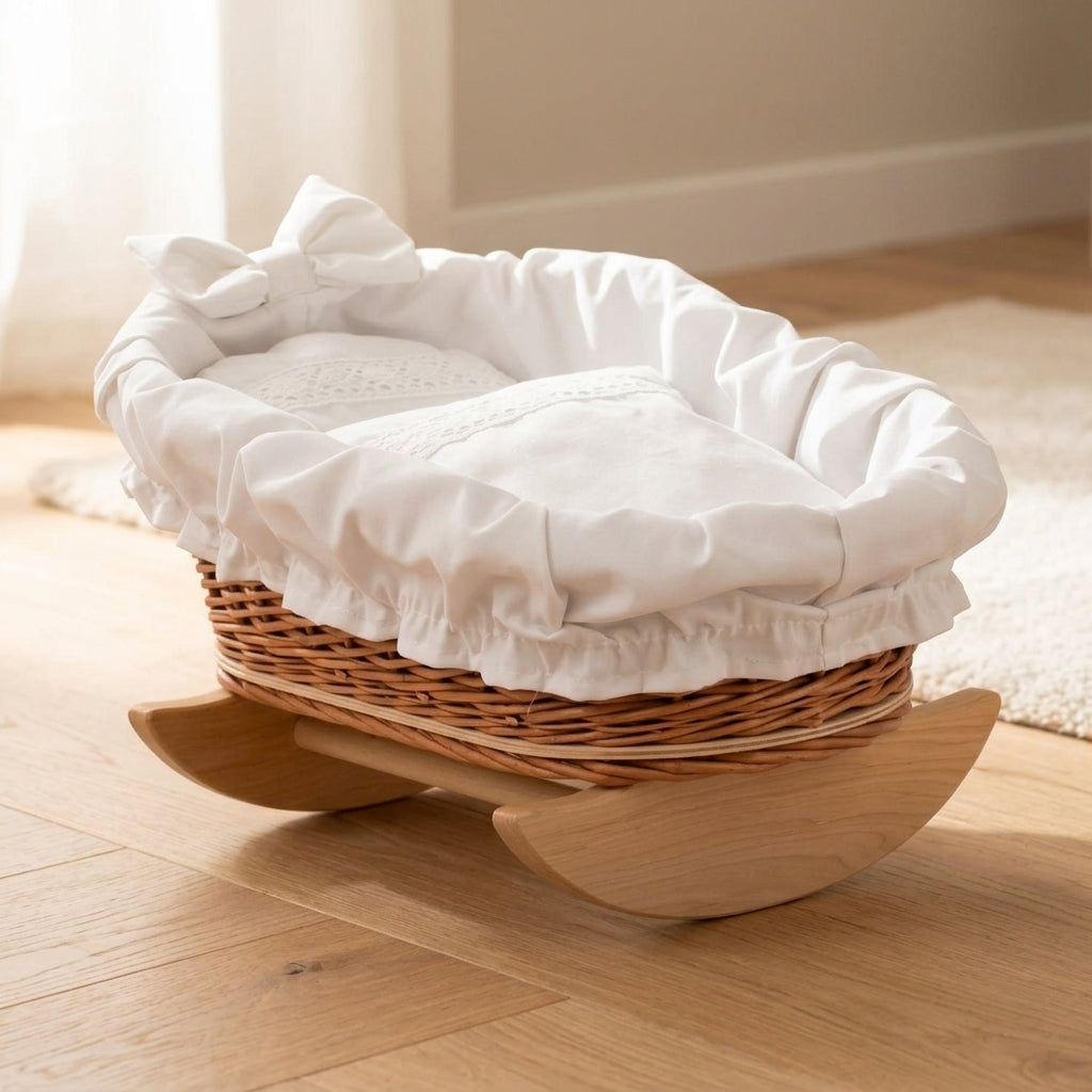 Doll Cradle — Lifestyle Nursery Scene | Generated by Modelize