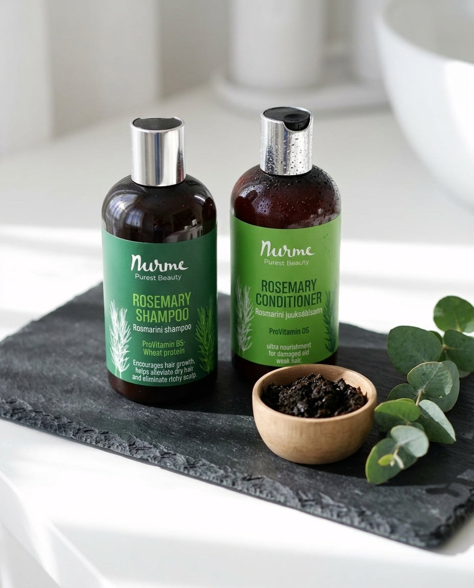 Shampoo and Conditioner Set — Scalp Therapy Lifestyle | Generated by Modelize