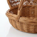 Woven Willow Basket — Weave and Handle Detail | Generated by Modelize