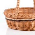 Wicker shopping basket — Weave and Handle Detail | Generated by Modelize