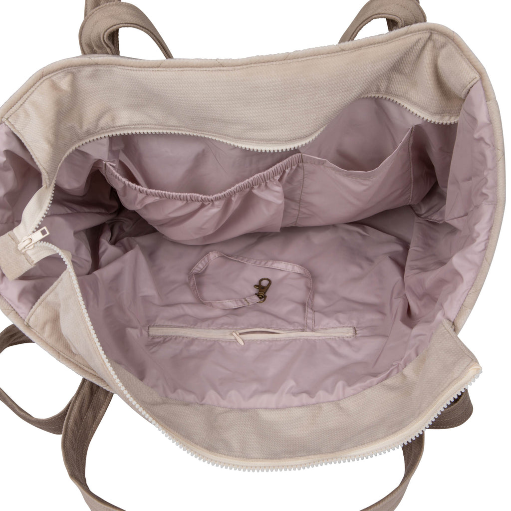 Mom Bag Weekender Beige – Ansicht 4 | Elena Home Living