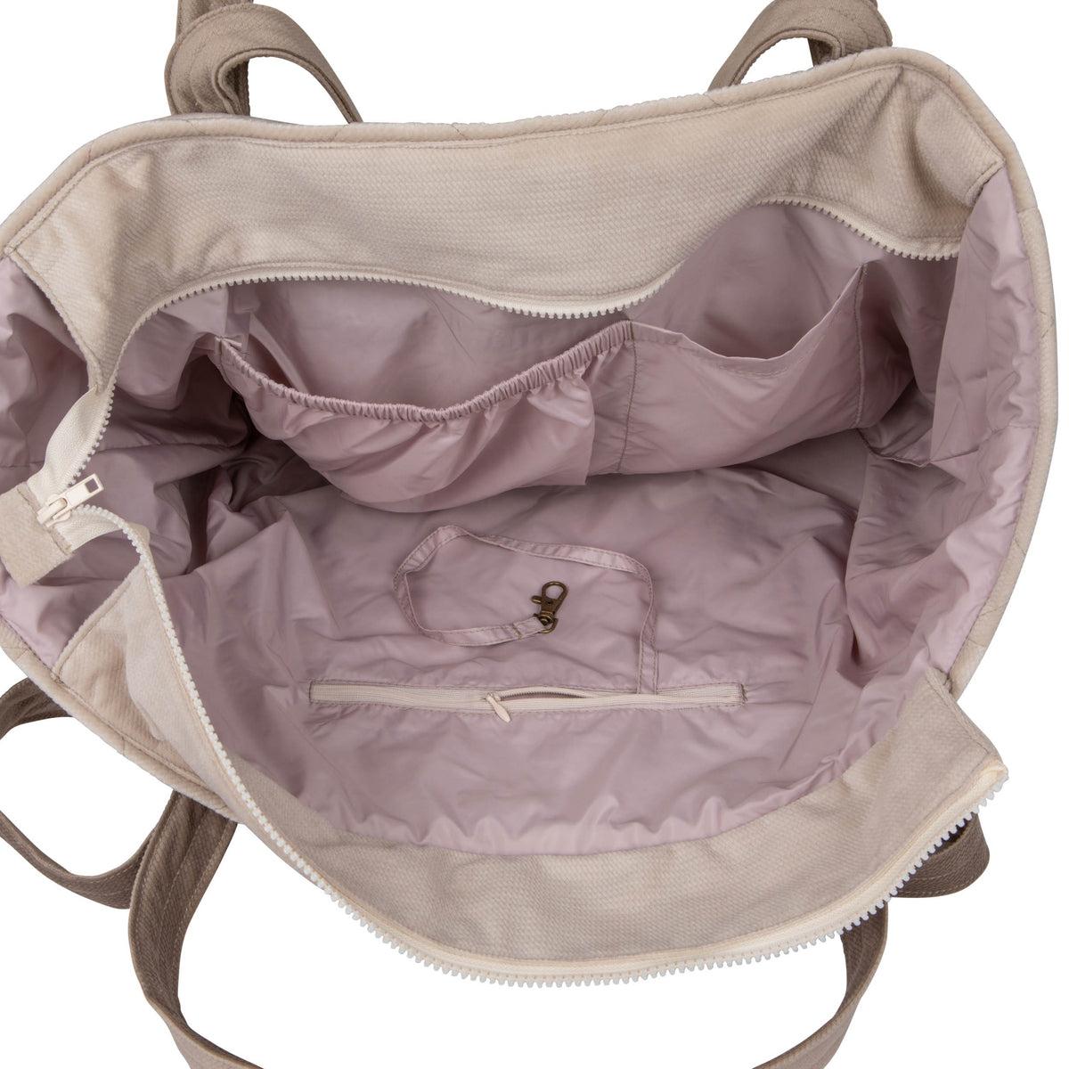 Mom Bag Weekender Beige – Ansicht 4 | Elena Home Living