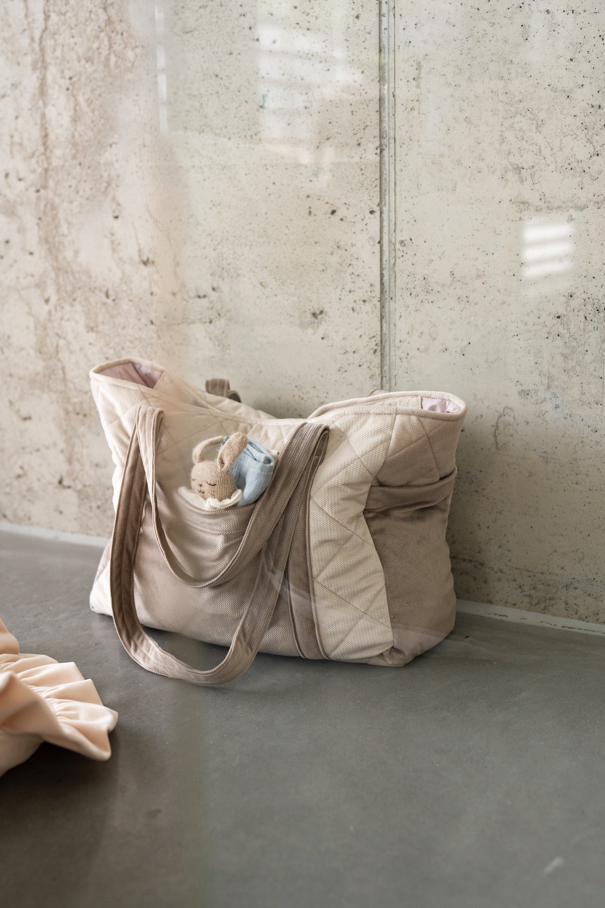 Mom Bag Weekender Beige – Ansicht 1 | Elena Home Living