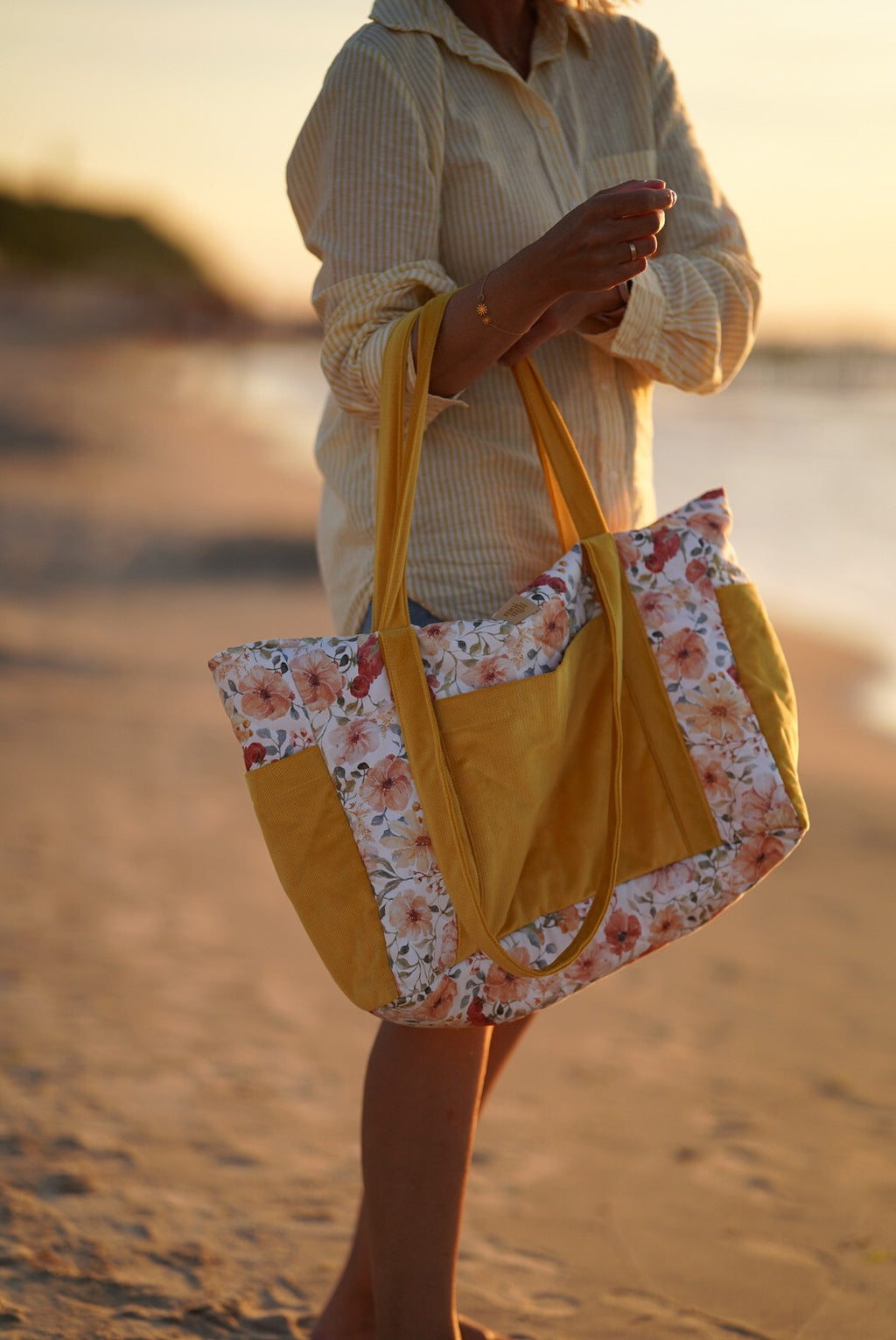 Mom Bag Weekender Flower Power – Ansicht 4 | Elena Home Living