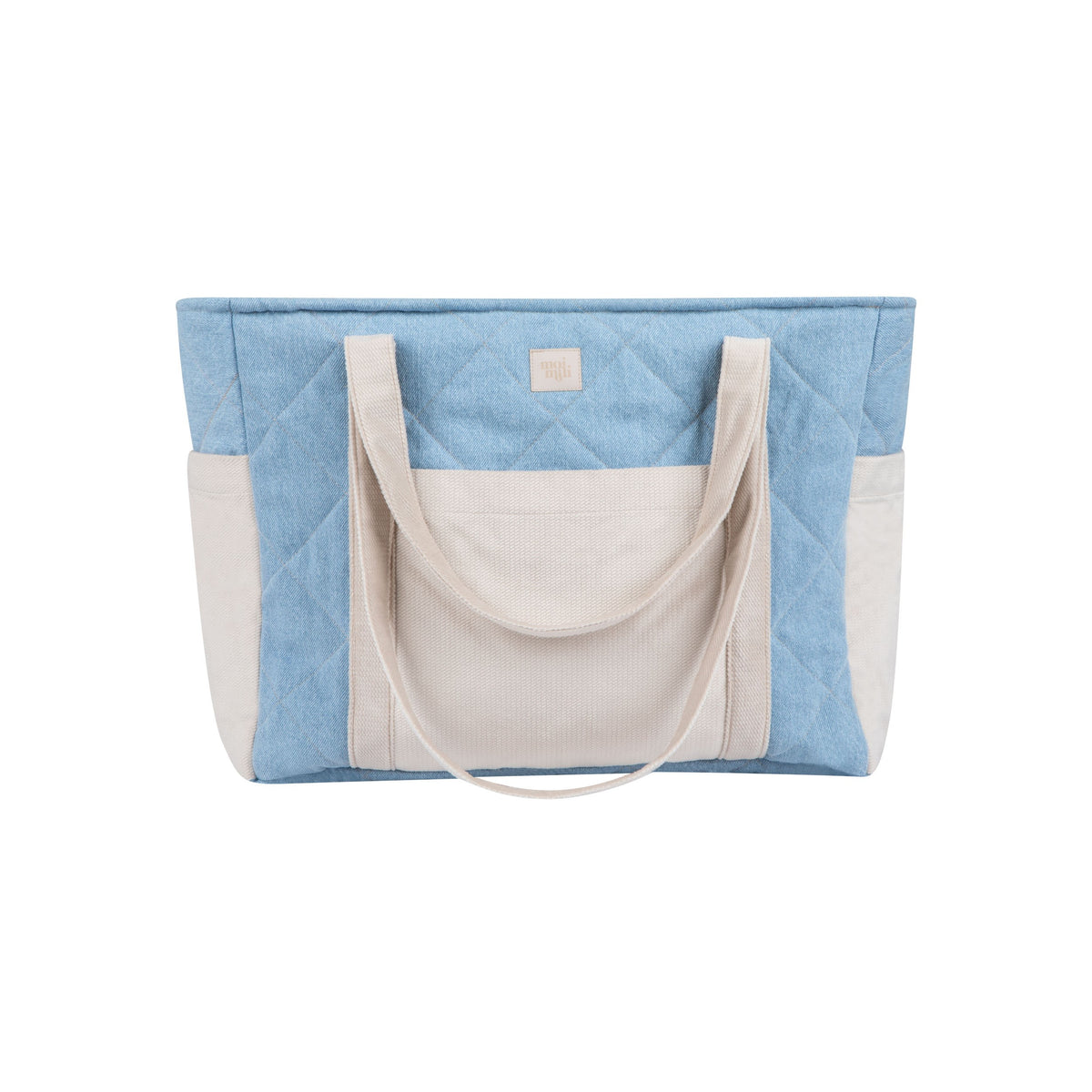 Mom Bag Weekender Jeansblau – Ansicht 1 | Elena Home Living