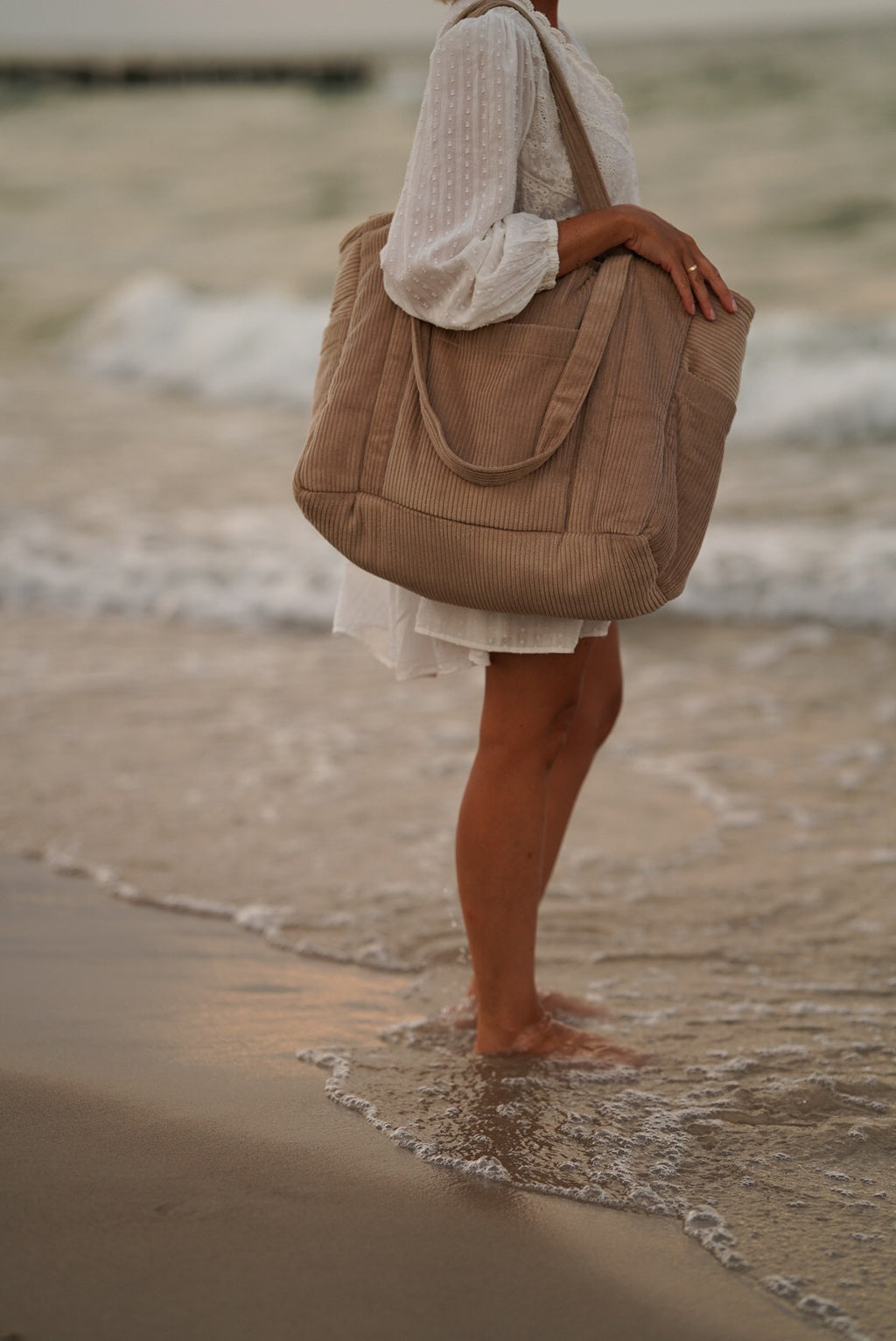 Mom Bag Weekender Latte – Ansicht 9 | Elena Home Living