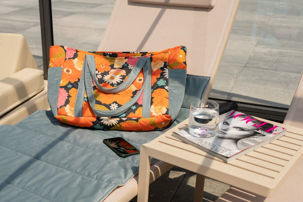 Mom Bag Weekender Blumenpicknick – Ansicht 7 | Elena Home Living