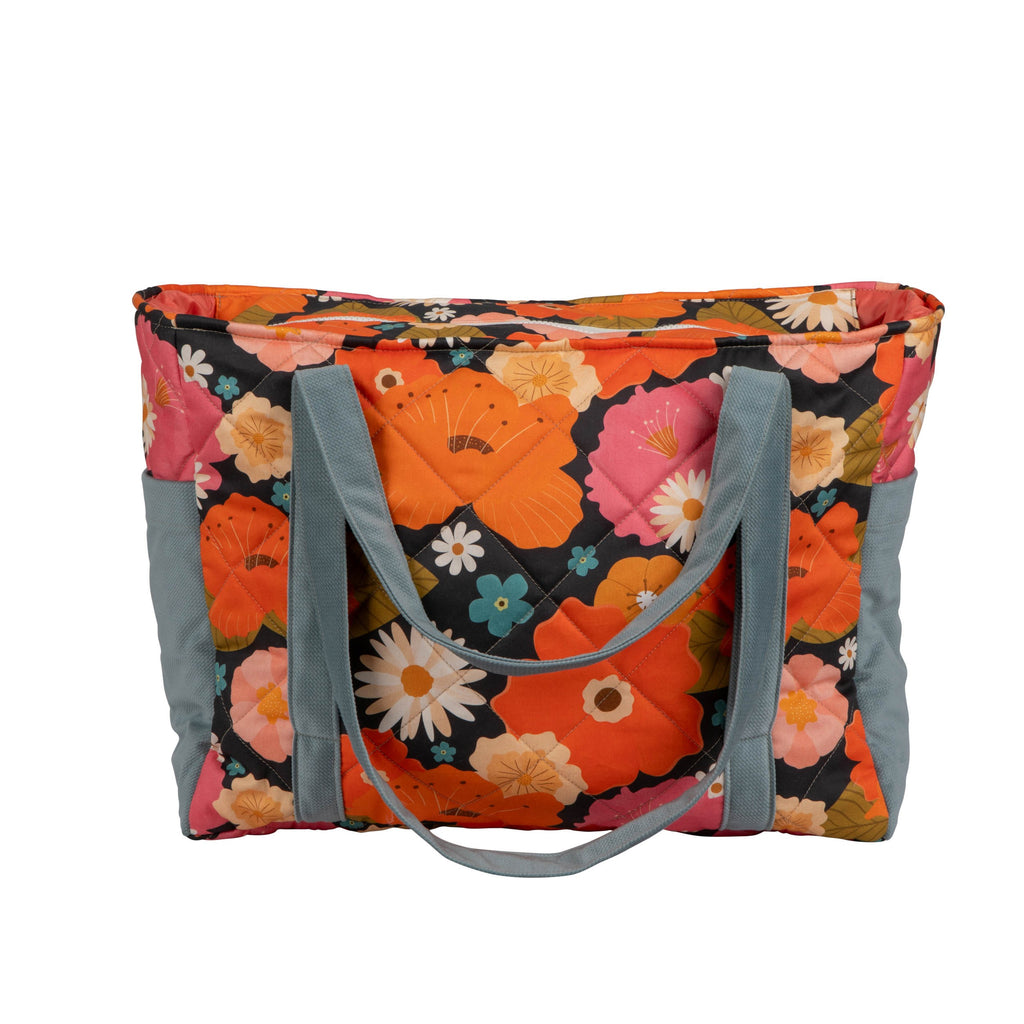 Mom Bag Weekender Blumenpicknick – Ansicht 2 | Elena Home Living