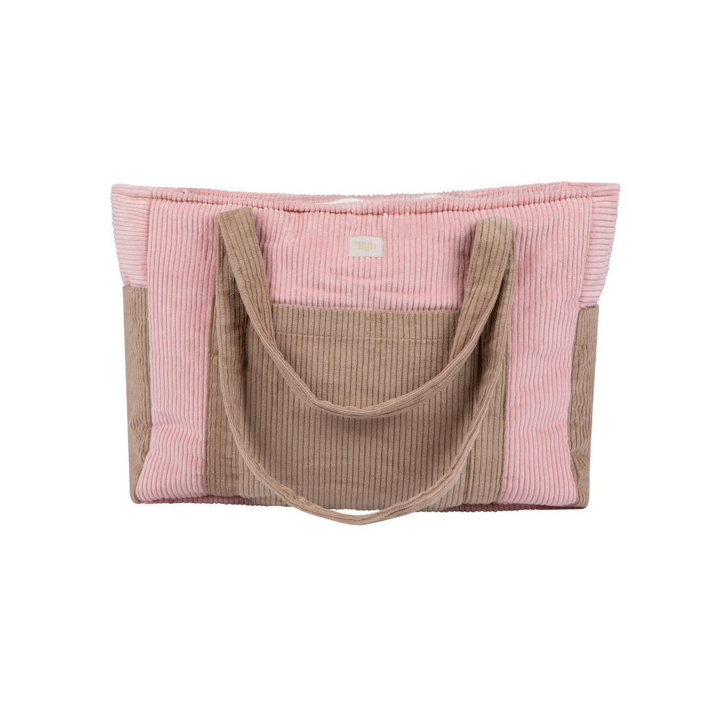 Mom Bag Weekender Pink Coffee – Ansicht 6 | Elena Home Living
