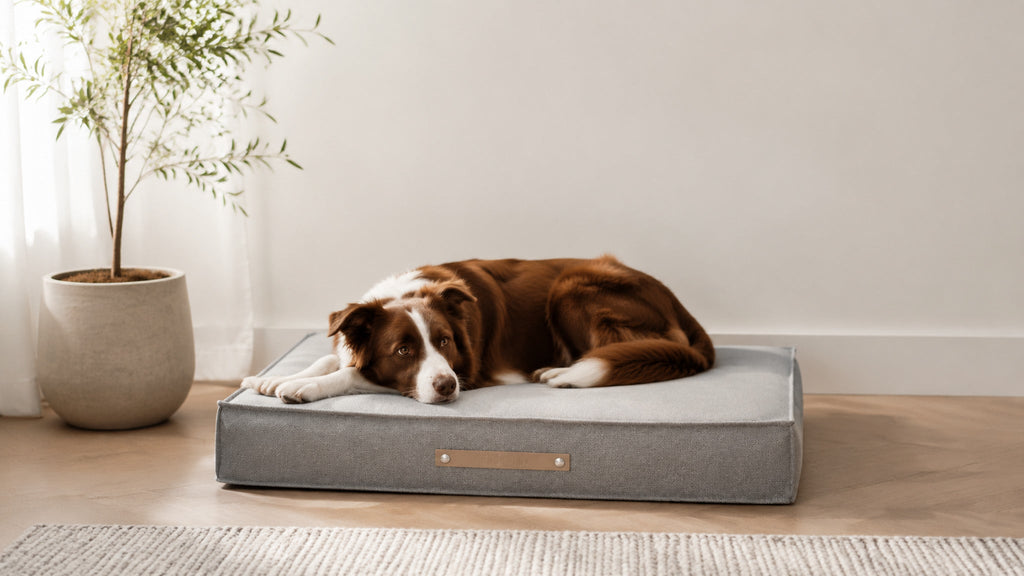 Møvik Hundekissen – Grau – Breite Premium-Wohnszene im Format 16:9