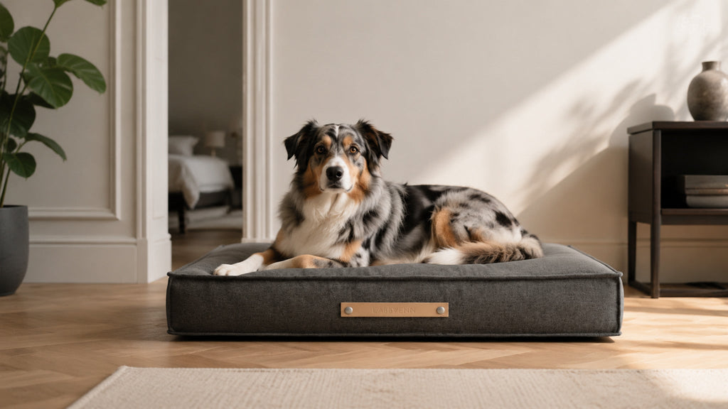 Møvik Hundekissen – Hellanthrazit – Breite Premium-Wohnszene im Format 16:9