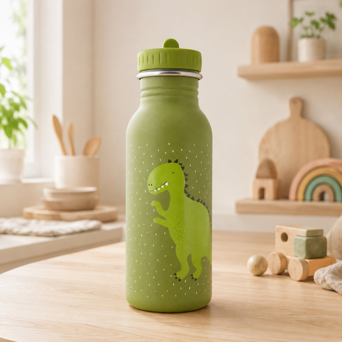 Kinder-Trinkflasche Mr. Dino 500 ml – Premium Produktansicht