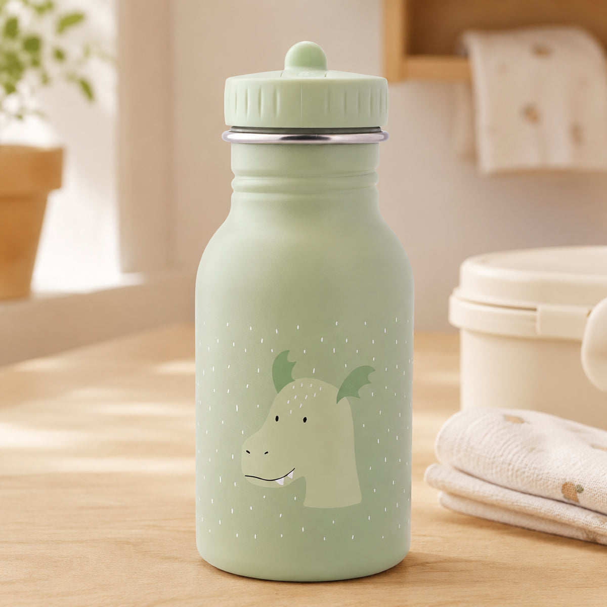 Trixie Edelstahl-Trinkflasche 350 ml Mr. Dragon – Premium Produktbild