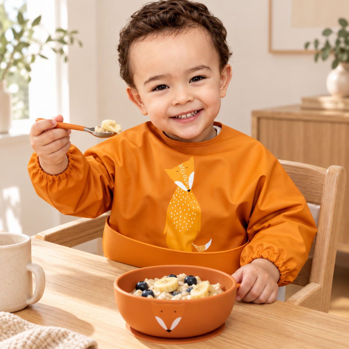 Ärmellätzchen Mr. Fox – Premium Produktansicht