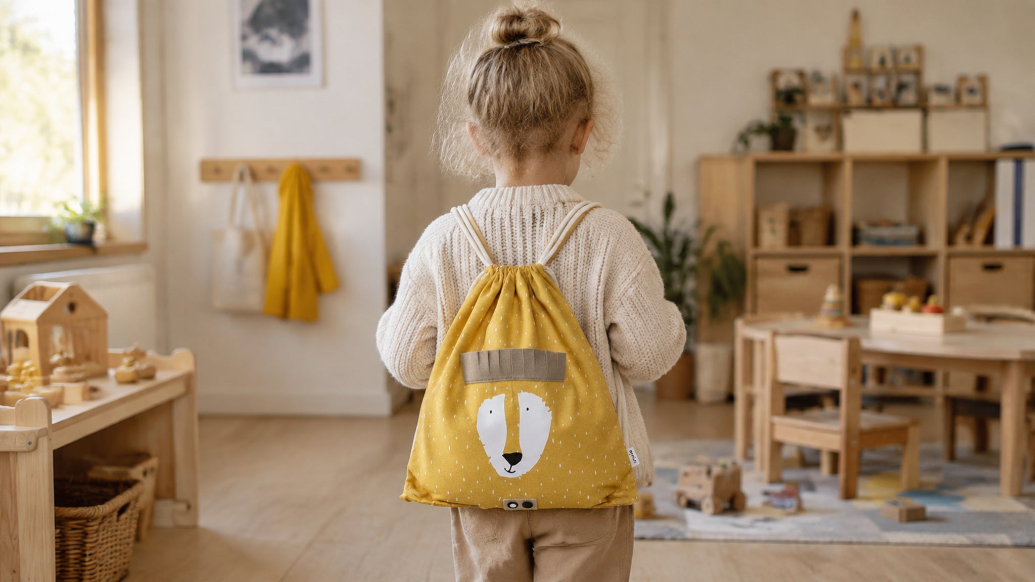 Kinder-Turnbeutel Mr. Lion – Lifestyle im Kindergarten