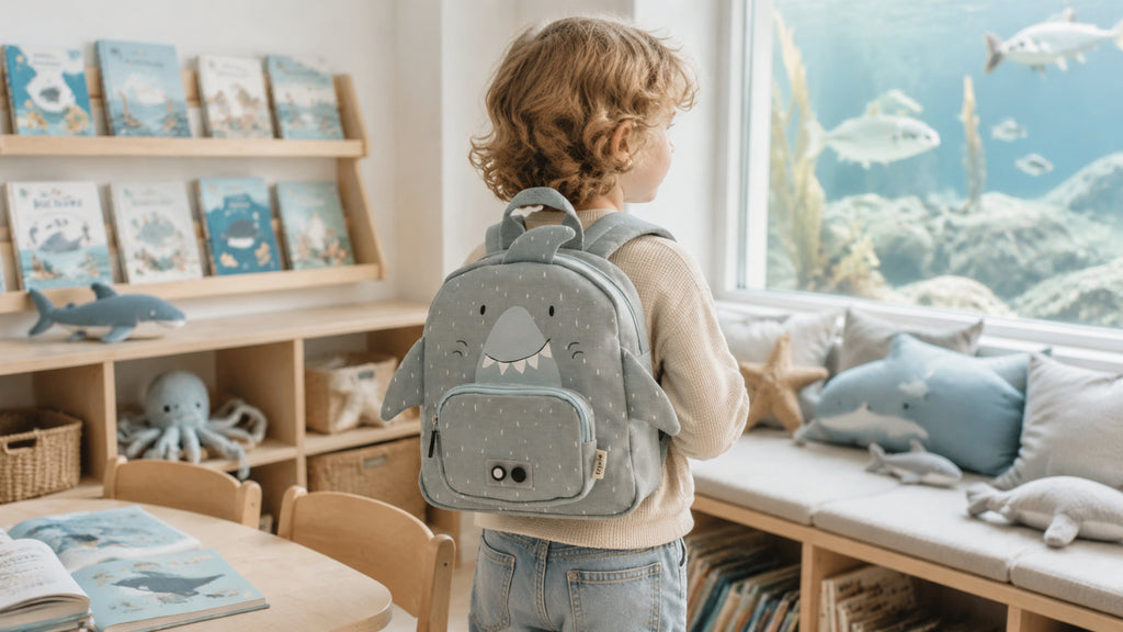 Kinder-Rucksack Mr. Shark – Lifestyle im Kindergarten