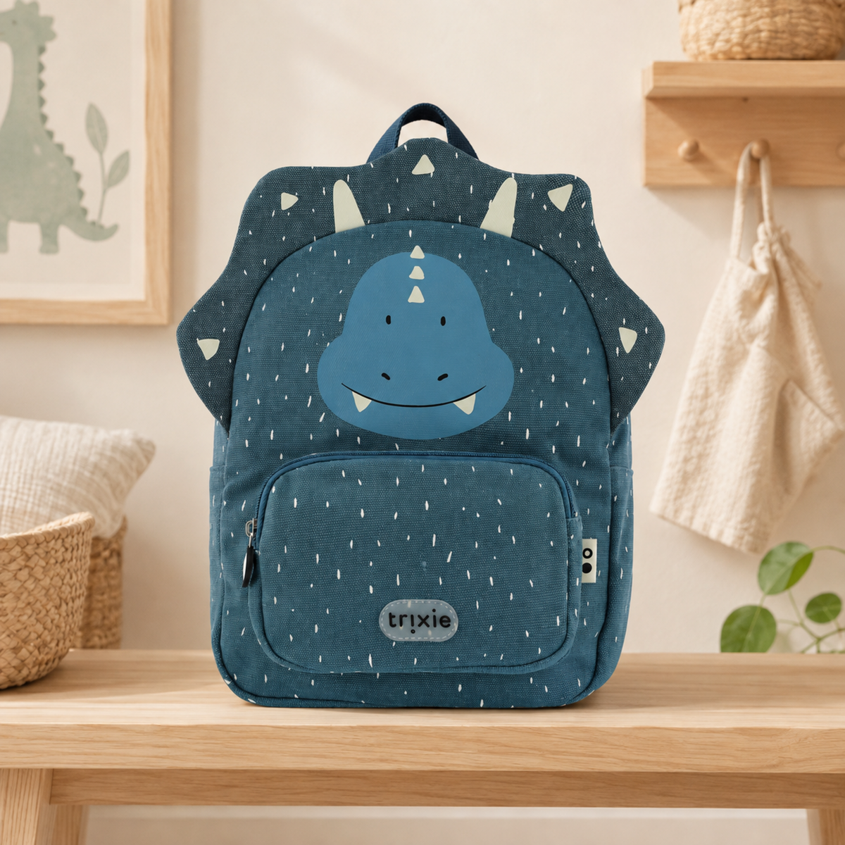 Trixie Kinderrucksack Mr. Triceratops – Premium Hauptansicht