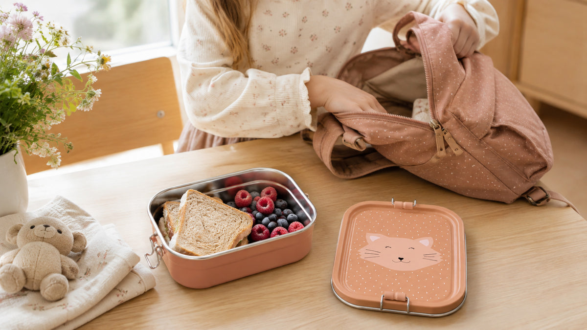 Kleine Trixie Mrs. Cat Brotdose für Kindergarten und Ausflug