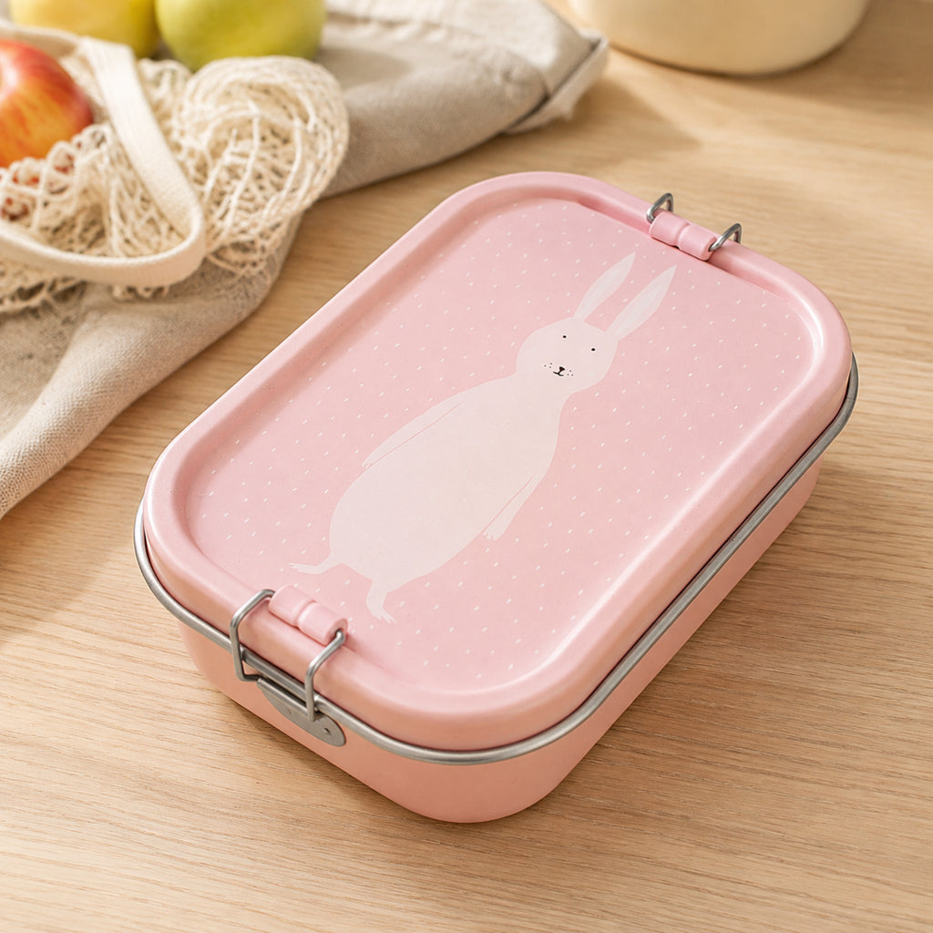 Trixie Edelstahl-Brotdose Mrs. Rabbit mit Trennwand – Premium Produktbild