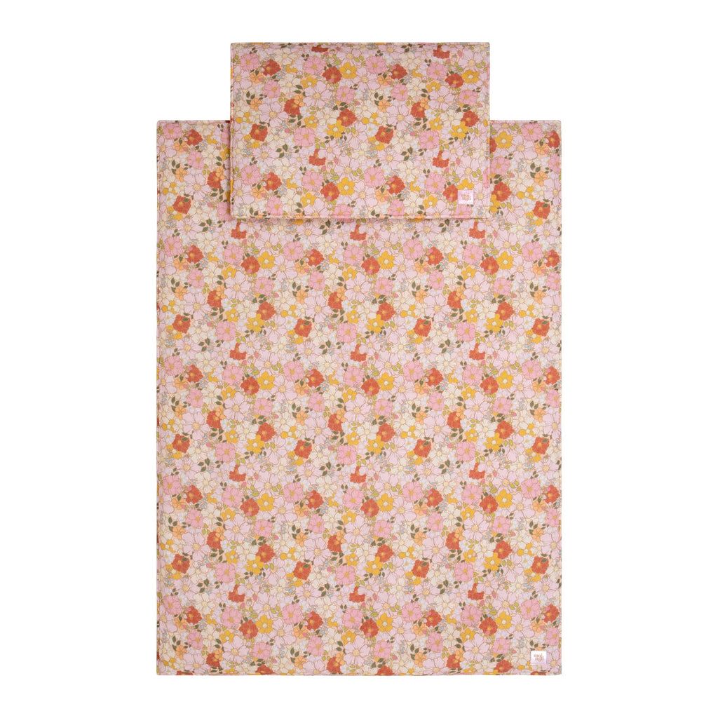 Musselin-Babydecke mit Kissen Spring Garden – Ansicht 4 | Elena Home Living