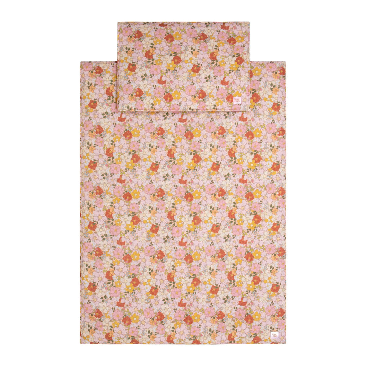 Musselin-Babydecke mit Kissen Spring Garden – Ansicht 4 | Elena Home Living