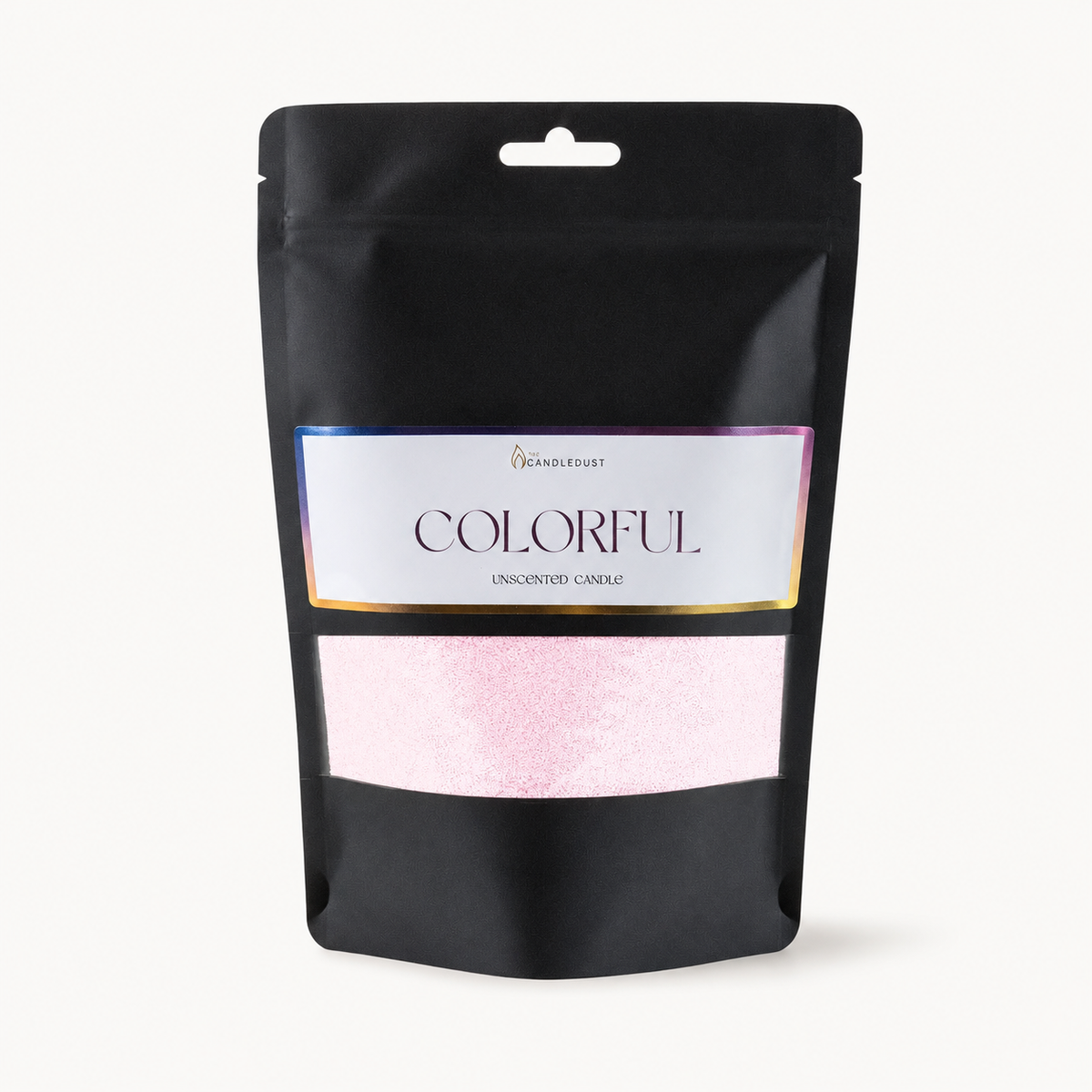 Candledust Pulverkerzen-Nachfüllset Babyrosa, duftfrei, 330 g – Hauptansicht