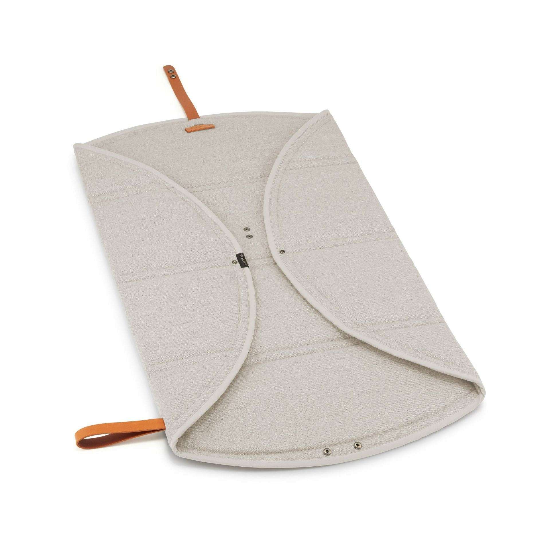 Okka beige Reisematte für Hunde – Detail