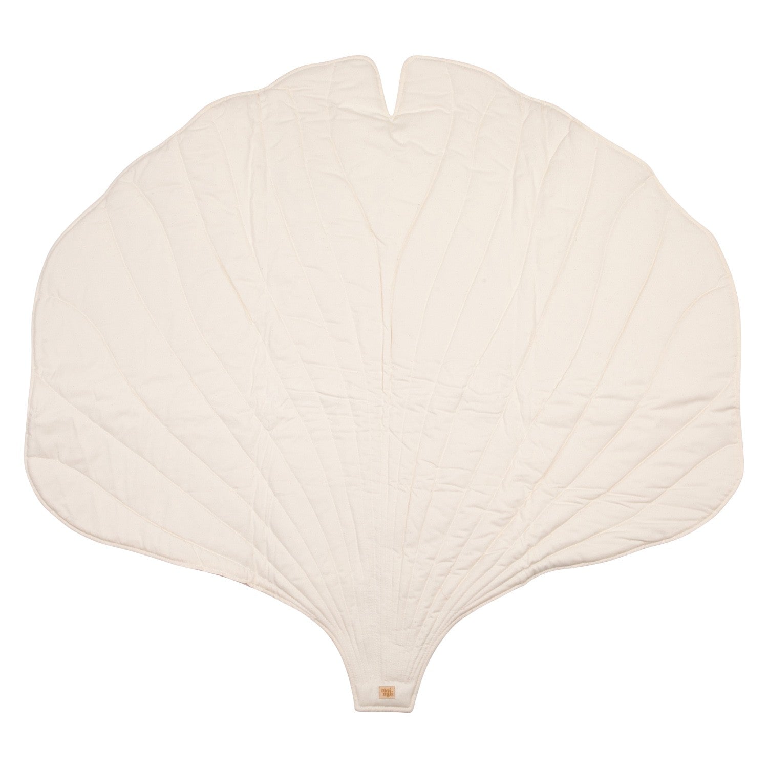 Ginkgo-Spielmatte Bio-Baumwolle Creme – Ansicht 1 | Elena Home Living