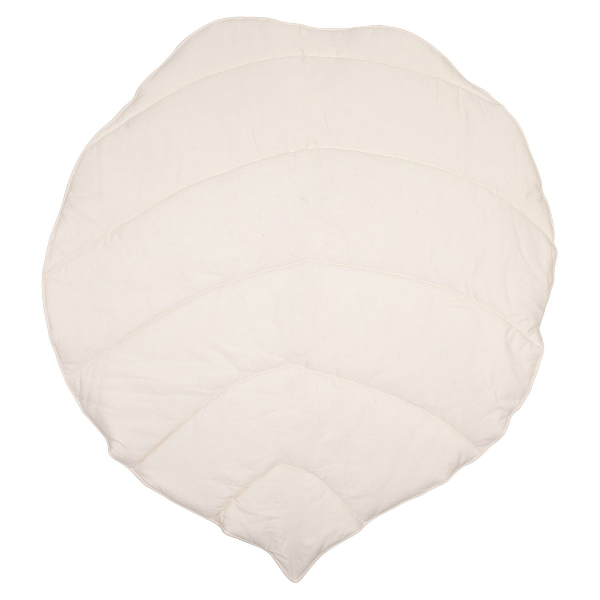 Blatt-Spielmatte Bio-Baumwolle Puderrosa – Ansicht 2 | Elena Home Living