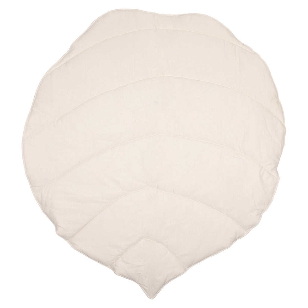 Blatt-Spielmatte Bio-Baumwolle Sand – Ansicht 8 | Elena Home Living